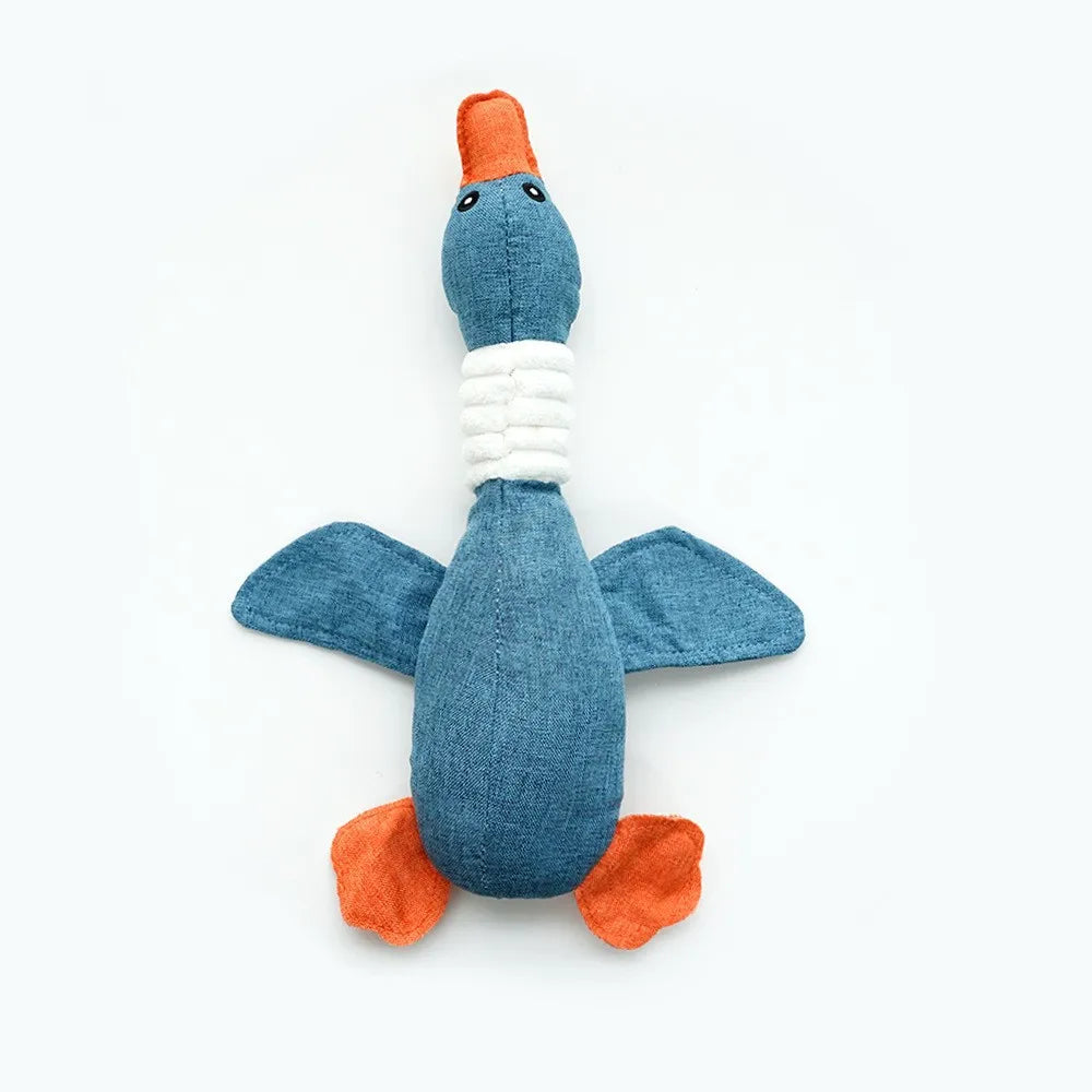 Pet Toys Geese Sound Bite Resistant Teeth