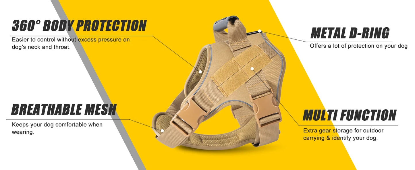 Tactical Dog Harness