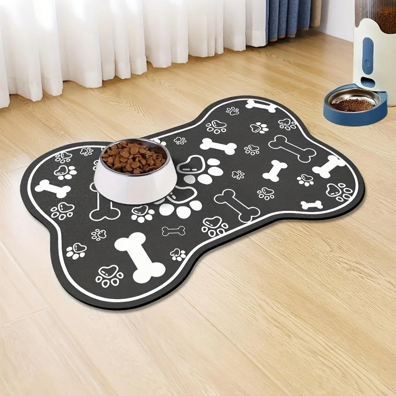 Pet Feeding Mat - Non slip and Scratch resistant