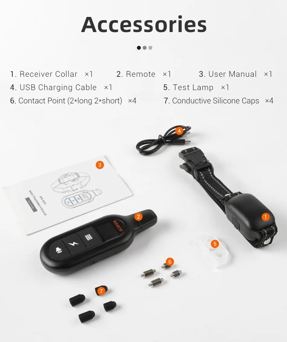 ROJECO Electric Dog Training Collar Digital