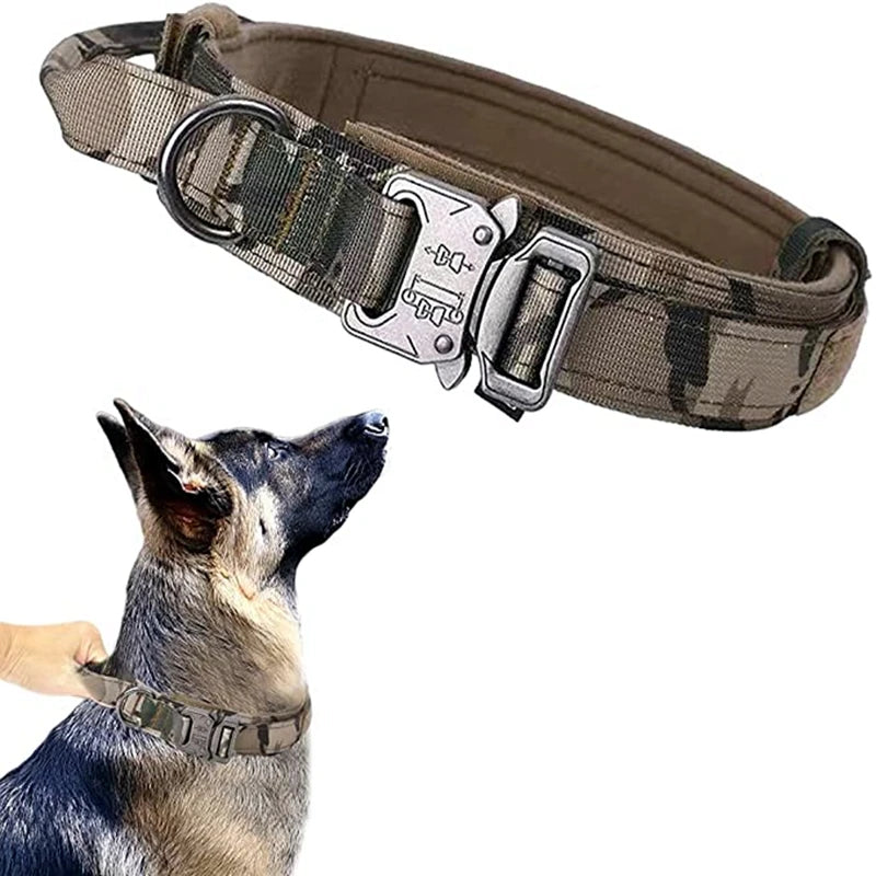 Durable Tactical Dog Collar and Leash