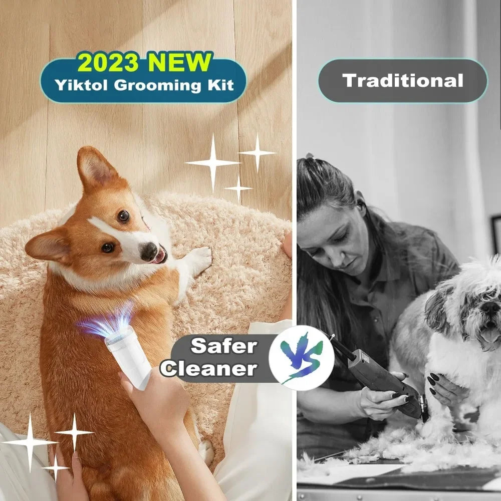 Dog Grooming Kit for Pet Include 4 Hair Clipper