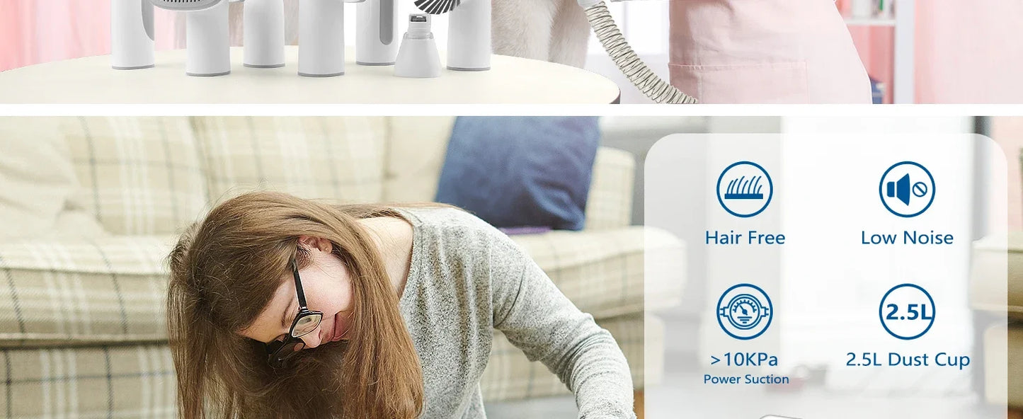 Dog Grooming Kit for Pet Include 4 Hair Clipper