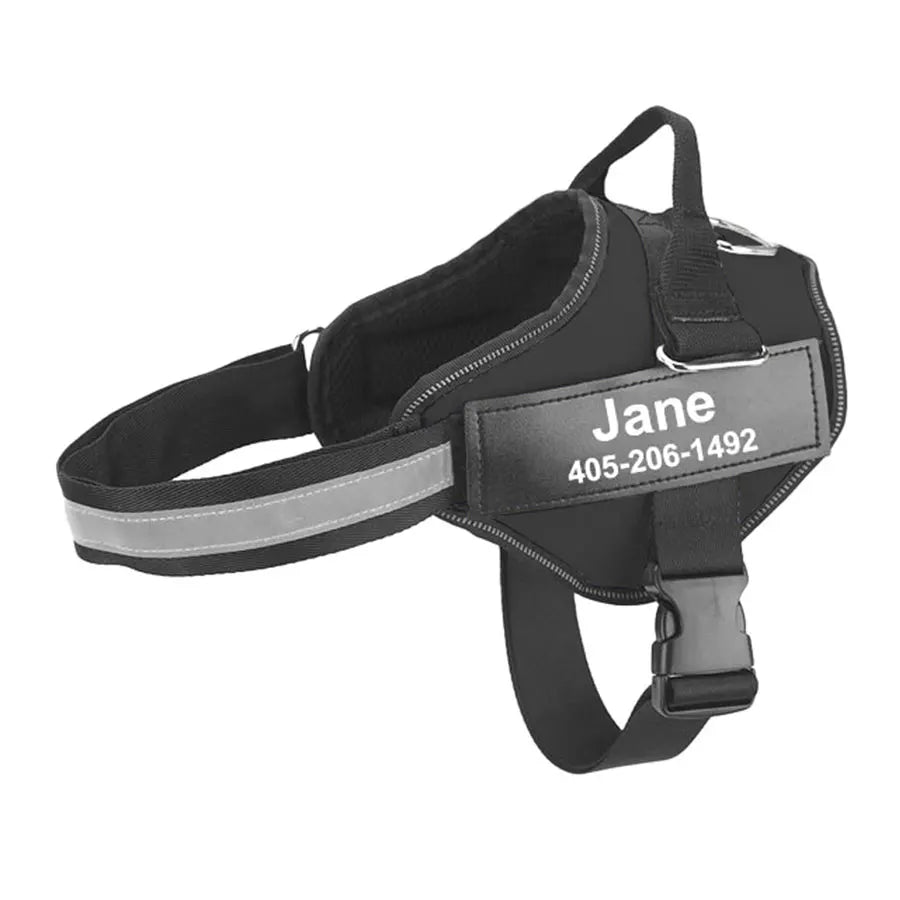 Personalized Dog Harness Reflective