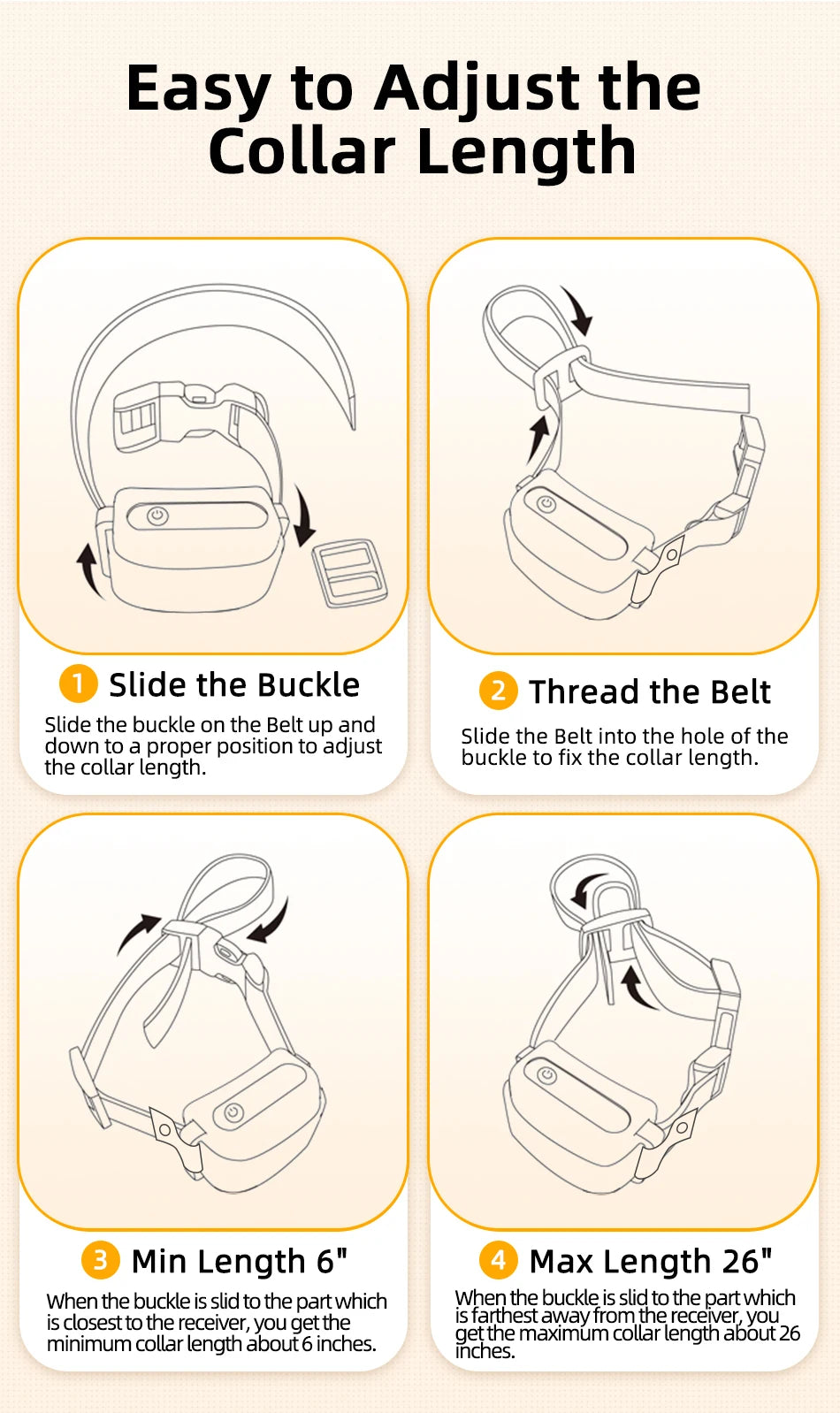 ROJECO Electric Dog Training Collar Digital