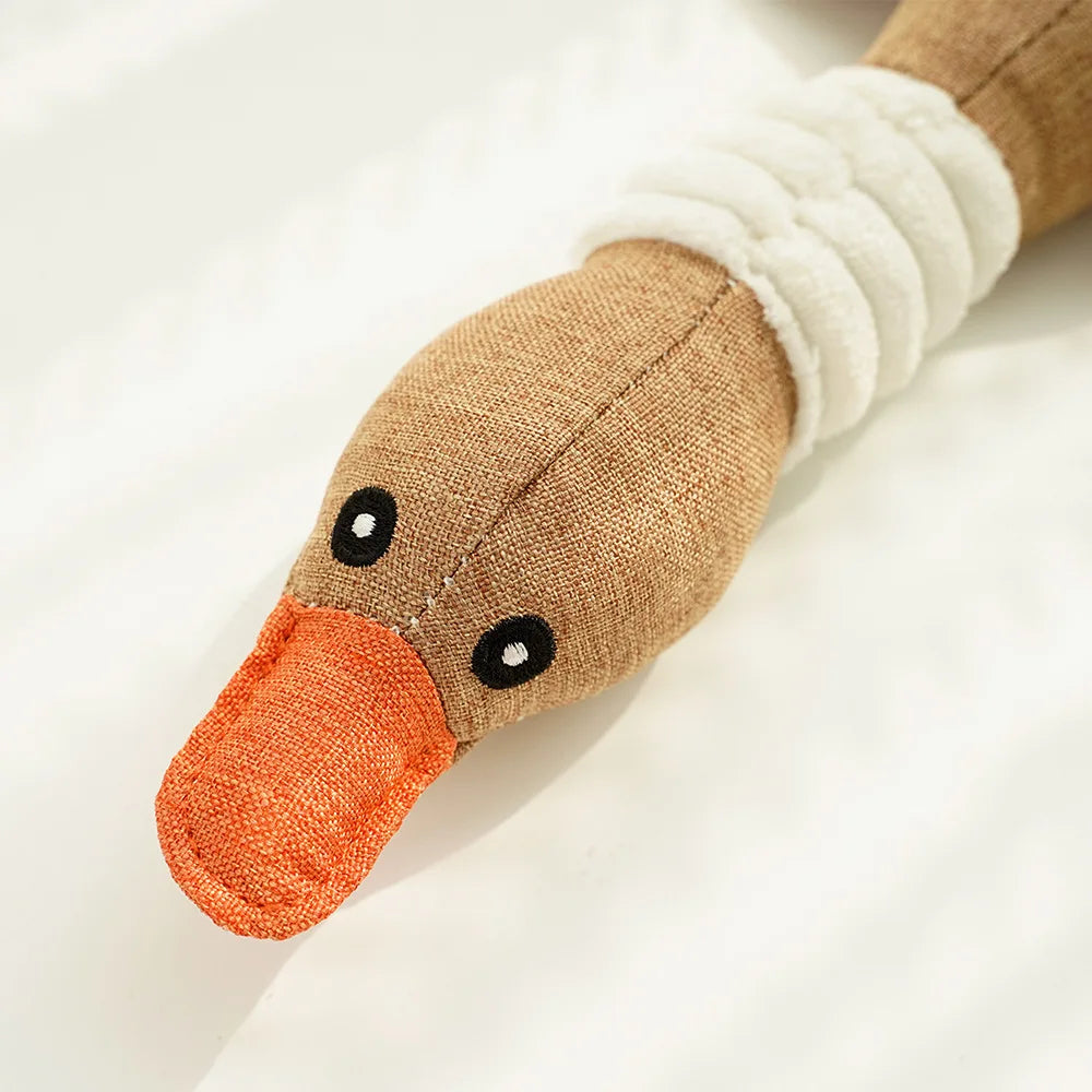 Pet Toys Geese Sound Bite Resistant Teeth