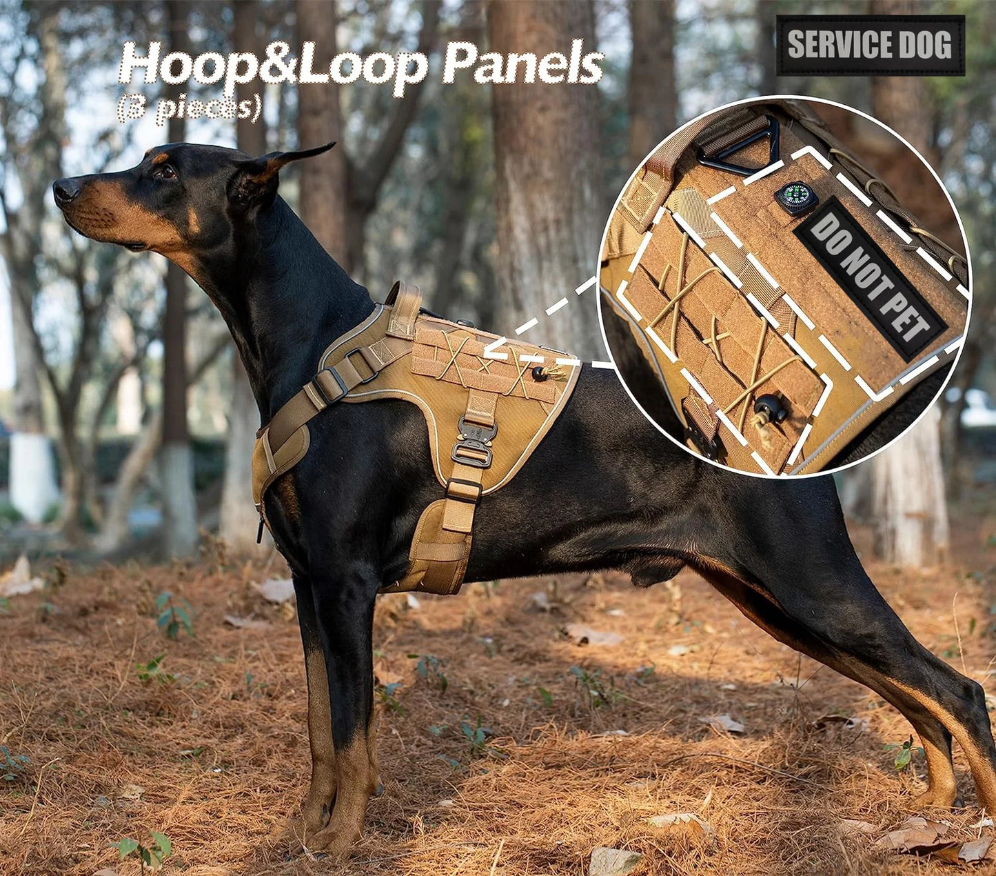 Tactical Dog Harness