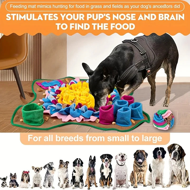 Pet Sniffing Training Mat Dogs Cats Educational