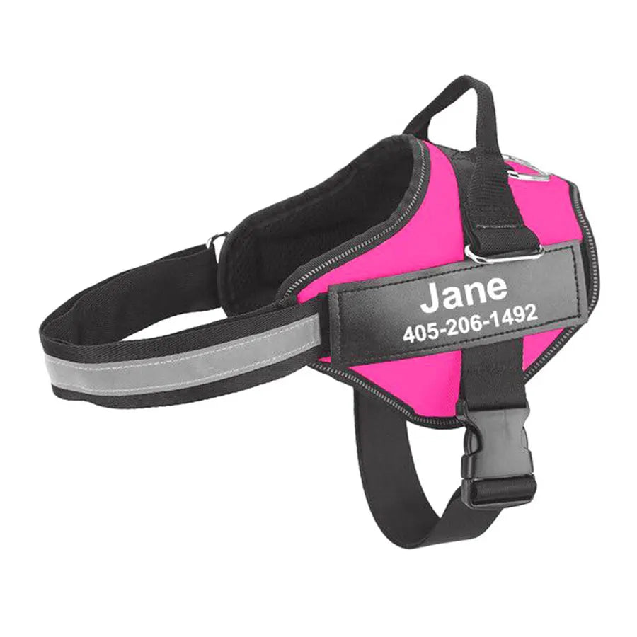 Personalized Dog Harness Reflective