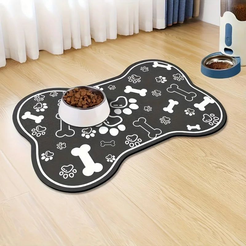 Pet Feeding Mat - Non slip and Scratch resistant