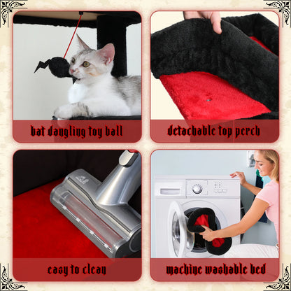 Environment & Cat-Friendly Gothic Cat Tree