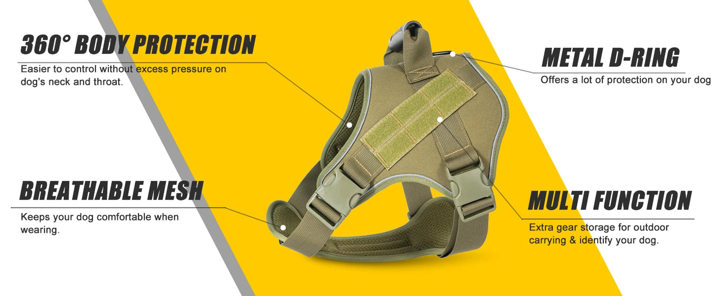 Tactical Dog Harness