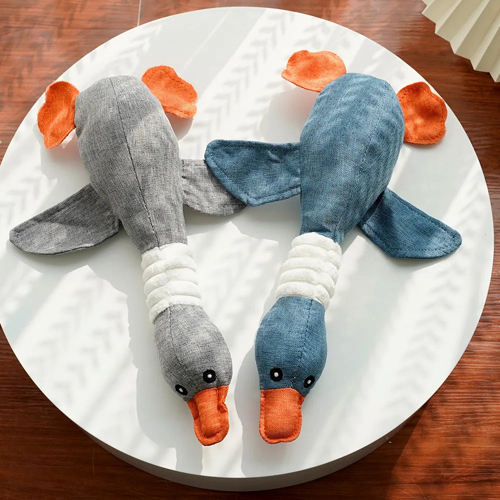 Pet Toys Geese Sound Bite Resistant Teeth