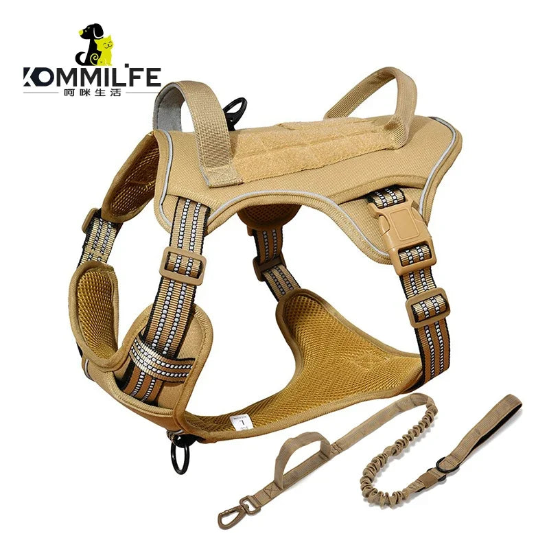 KOMMILIFE Tactical Dog Harness Vest