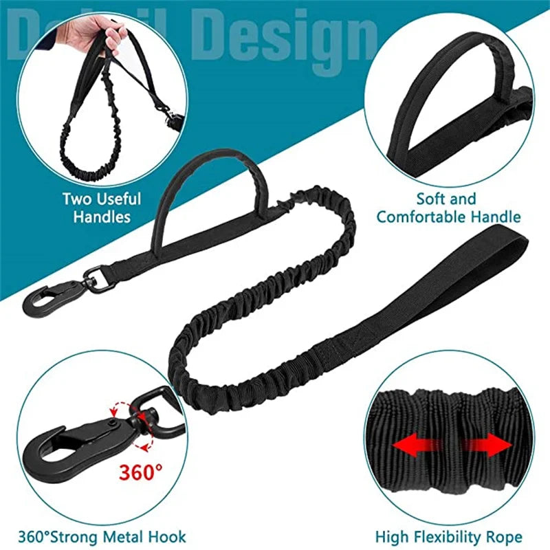 Durable Tactical Dog Collar and Leash
