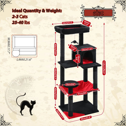 Environment & Cat-Friendly Gothic Cat Tree