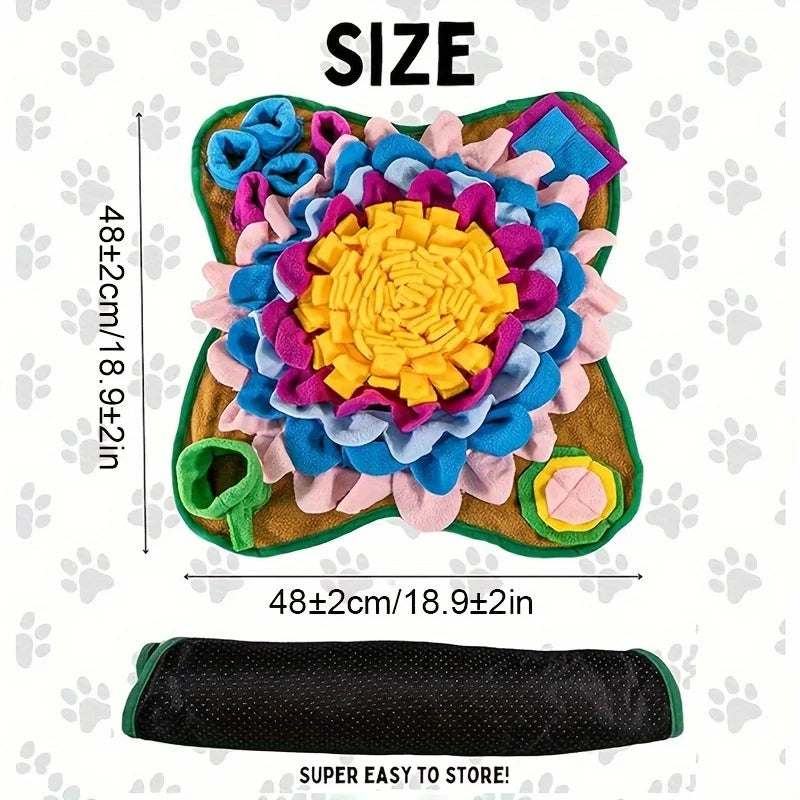 Pet Sniffing Training Mat Dogs Cats Educational