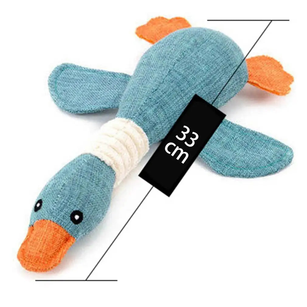 Pet Toys Geese Sound Bite Resistant Teeth