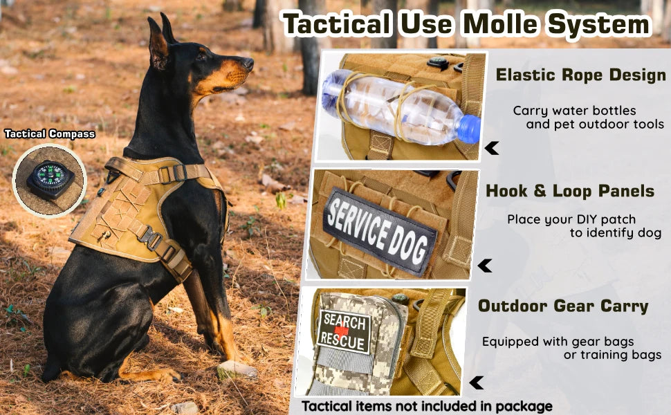Tactical Dog Harness