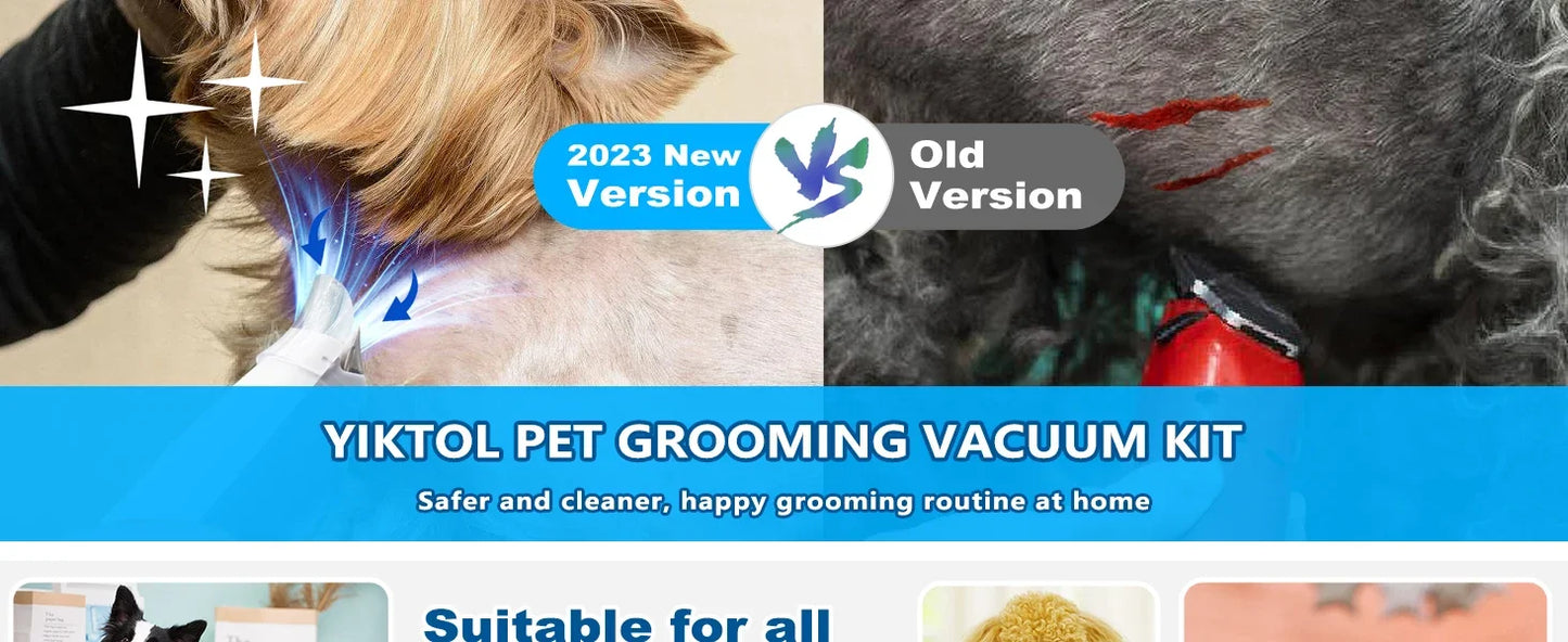 Dog Grooming Kit for Pet Include 4 Hair Clipper