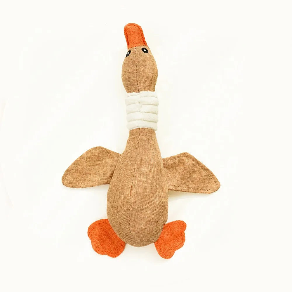 Pet Toys Geese Sound Bite Resistant Teeth