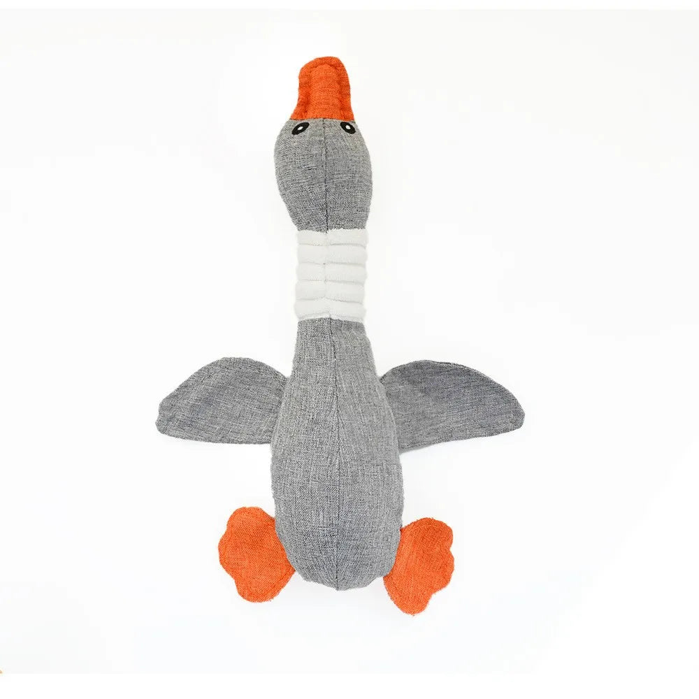 Pet Toys Geese Sound Bite Resistant Teeth